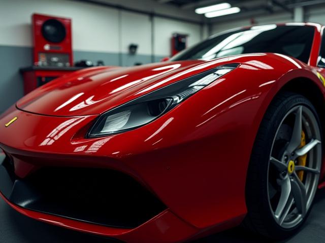 Ferrari 488 Pista after Two-Stage Correction & Ceramic Coating by Chrome Stream